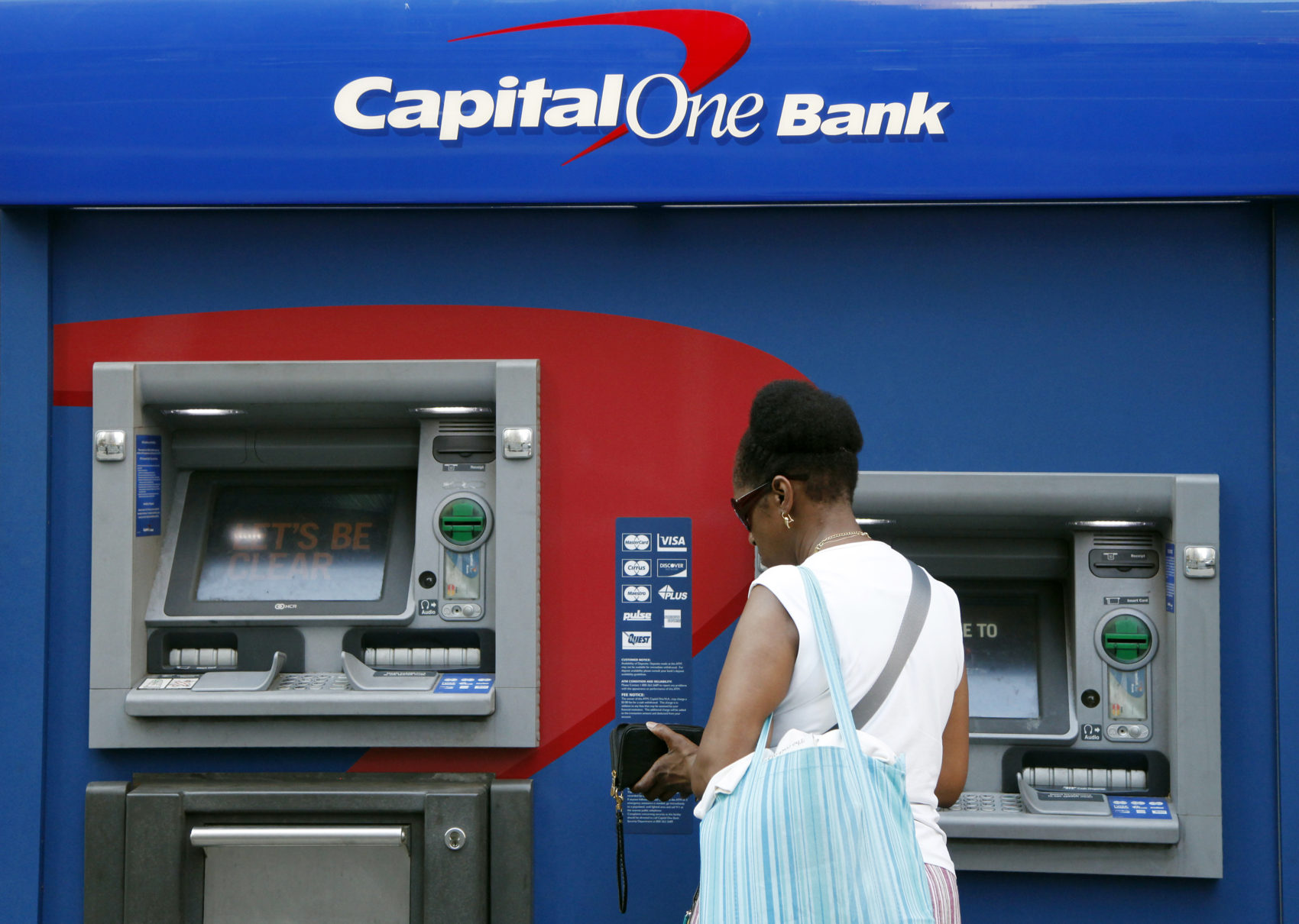 Capital one bank: How to Deposit Check with Mobile app and ATM
