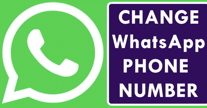 How to change your old number to a new number on WhatsApp